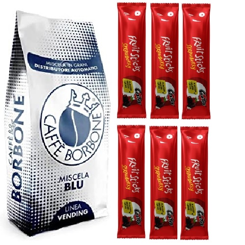 Кофе зерновой и финиковые батончики 6 шт